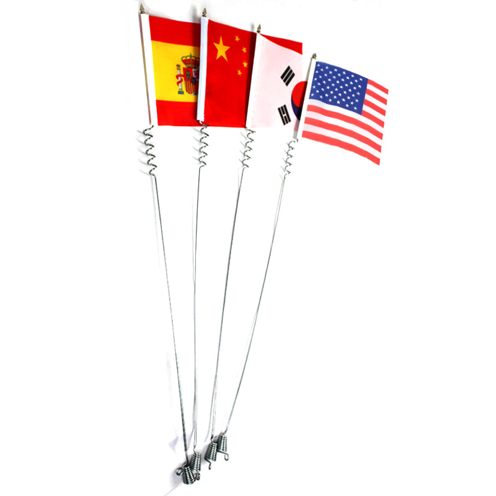 70cm bike flagpole steel wire