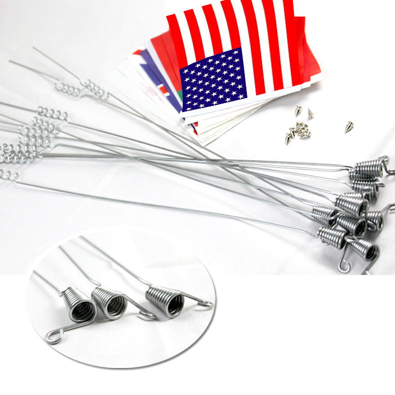 70cm bike flagpole steel wire